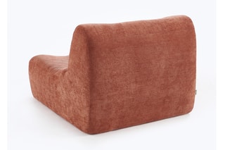 Chauffeuse Janis - Terracotta - 59 x 54,5 x 79,5 cm