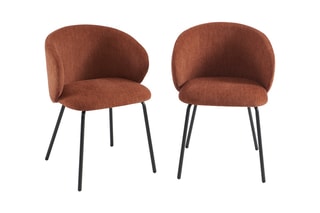 2 chaises Cassie - 75,5 x 55 x 56,5 cm