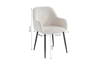 2 chaises Deva - 84,5 x 61 x 57,5 cm
