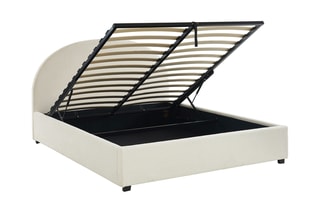 Lit-coffre en bois Olaf - Couchage 140 x 190 cm