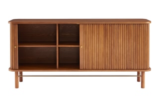 Buffet en frêne 2 portes Ernest - 160 x 40 x 75 cm