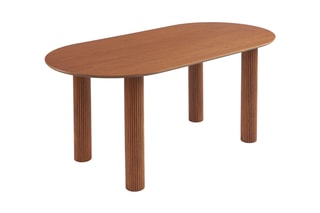 Table à manger en chêne Pénélope - 180 x 90 x 75 cm