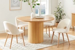 Table à manger Ernest - 120 x 120 x 75 cm