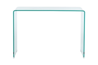 Console en verre trempé Ginza - 76 x 110 x 35 cm