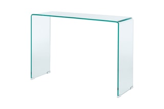 Console en verre trempé Ginza - 76 x 110 x 35 cm