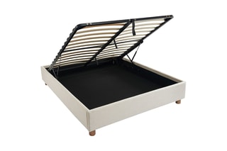 Lit-coffre en bois Korall - 140 x 190 cm