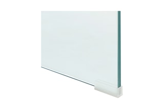 Table basse en verre trempé Ginza - 120 x 60 x 42 cm