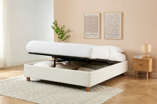 Lit-coffre en bois Korall - 160 x 200 cm