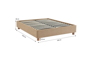 Lit-coffre en bois Korall