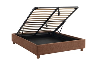 Lit-coffre en bois Korall - 160 x 200 cm