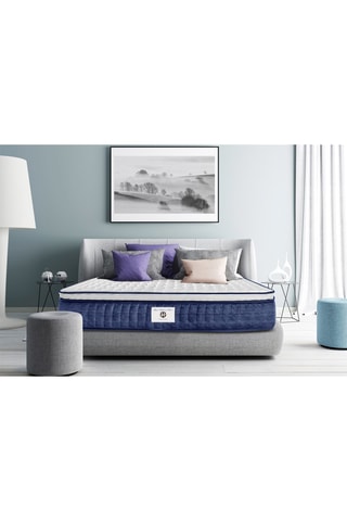 Matelas à ressorts ensachés et mousse à mémoire de forme Fontainebleau