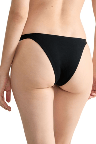 Tanga em algodão biológico Go Casual - Preto