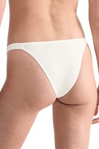 Tanga en coton biologique Go Casual - Blanc
