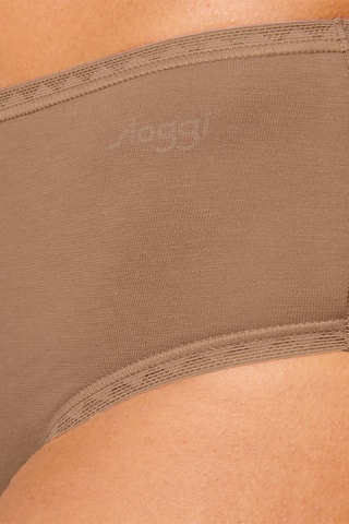 2 shortys taille haute GO High Waist - Marron clair