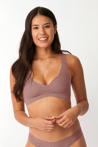 Brassière Zero Feel Lace - 
Marron