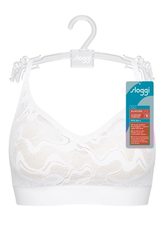 Bralette push-up Go Allround - Blanc