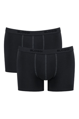2 boxers Men - Noir