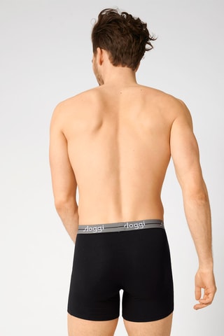 2 boxers Start Short - Bleu pétrole et gris clair