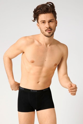 2 boxers Basic H Short - Noir