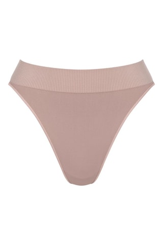 Tanga taille haute Ever Infused Aloe - Mauve