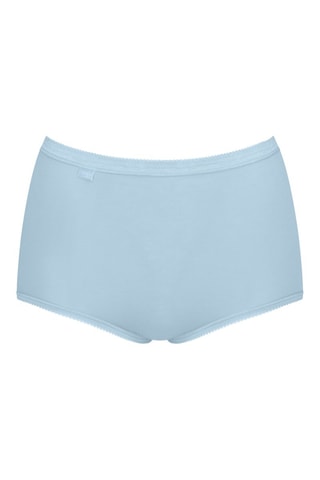 3 shortys Basic Maxi - Bleu et blanc