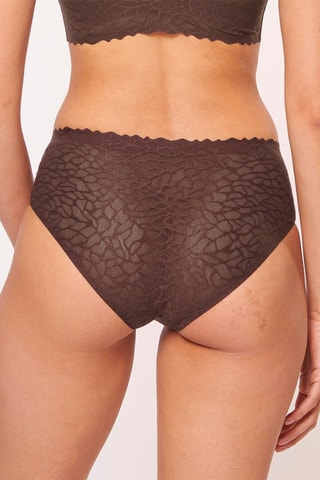 Culotte Zero Feel Lace 2.0 - Marron