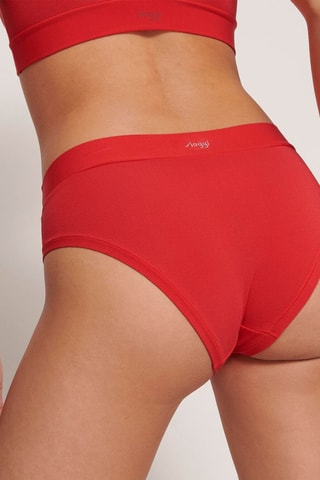 2 culottes GO Allround Holiday Hipster - Rouge et rose