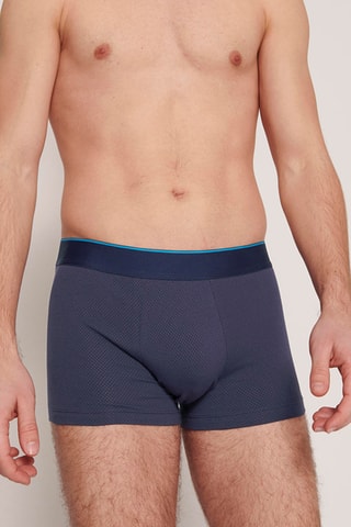 2 boxers Hipster - Bleu