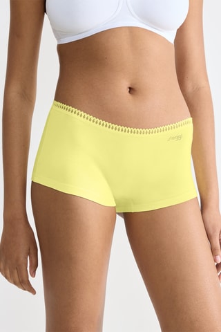 3 shortys - Jaune et rouge