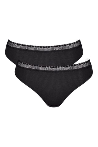2 culottes - Noir
