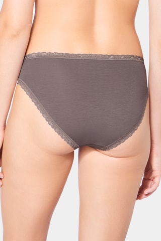 3 culottes - Gris et rose