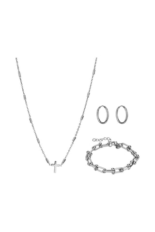 Set - Zilverkleurig