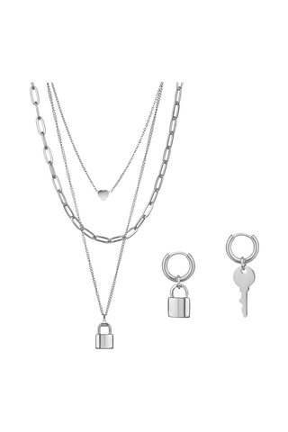 Set - Zilverkleurig
