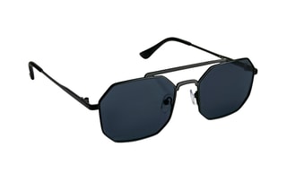 Lunettes de soleil polarisées et chaîne mixte - Catégorie 3 - Noir