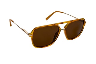 Lunettes de soleil polarisées mixte - Catégorie 3 - Marc Lauder - Jaune et marron
