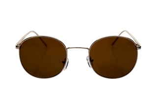 Lunettes de soleil polarisées mixte -  Catégorie 3 - Marron et doré