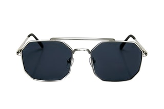 Lunettes de soleil polarisées mixte - Catégorie 3 - Noir et argenté