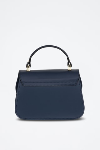 Sac à main en cuir Assab - Bleu marine