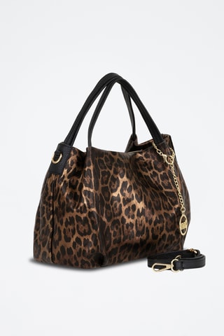 Sac à main en cuir Gioberti - Doré
