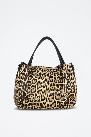 Sac à main en cuir Gioberti - Doré