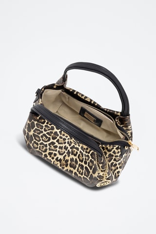 Sac à main en cuir Gioberti - Doré