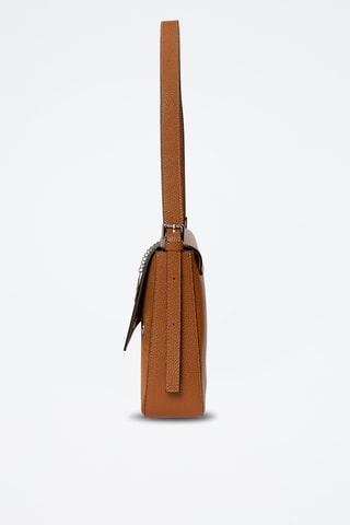 Sac bandoulière en cuir Viminale - Marron