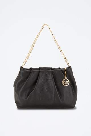 Sac à main en cuir Zurigo - Noir