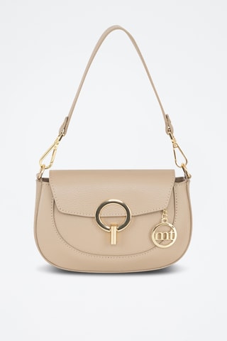 Sac à main en cuir Ceresio - Taupe