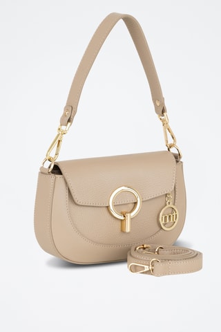 Sac à main en cuir Ceresio - Taupe