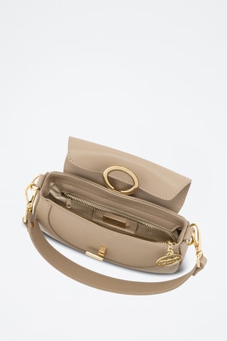 Sac à main en cuir Ceresio - Taupe
