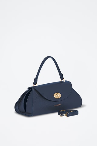 Sac à main en cuir Bardelli - Bleu marine