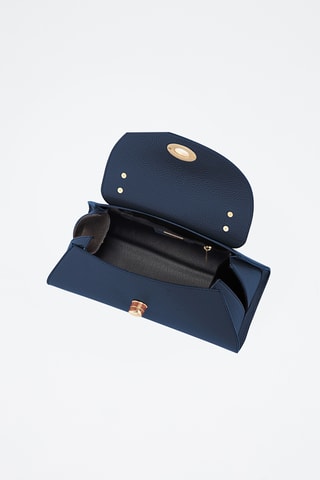 Sac à main en cuir Bardelli - Bleu marine