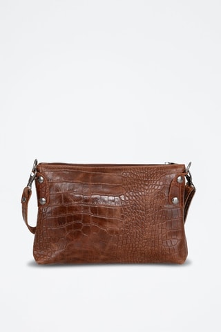 Sac bandoulière en cuir Abano - Marron