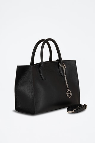 Sac à main en cuir Lovanio - Noir